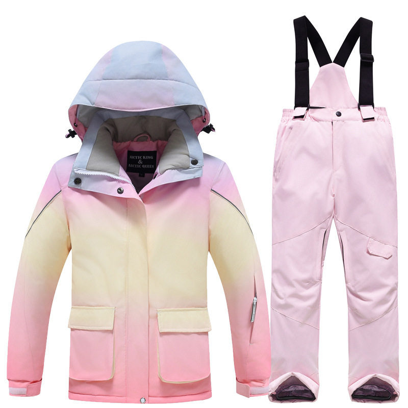 Outdoor Sport Waterproof Pants - Winter Capuchon Broek Meisjes Sneeuwpakken Outdoor