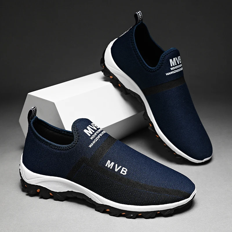Outdoor Sport With Sticks - Maedef Heren Sportschoenen Ademende Outdoor Hardloopsneakers