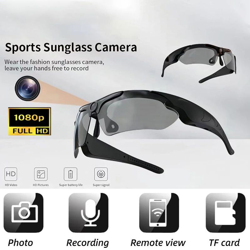 Outdoor Sport Camera - 1080P HD Camera Smart Bril Mini
