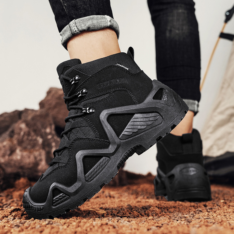 Outdoor Sport With Sticks - Herenlaarzen Ultralichte tactische woestijnlaarzen Outdoor wandelschoenen