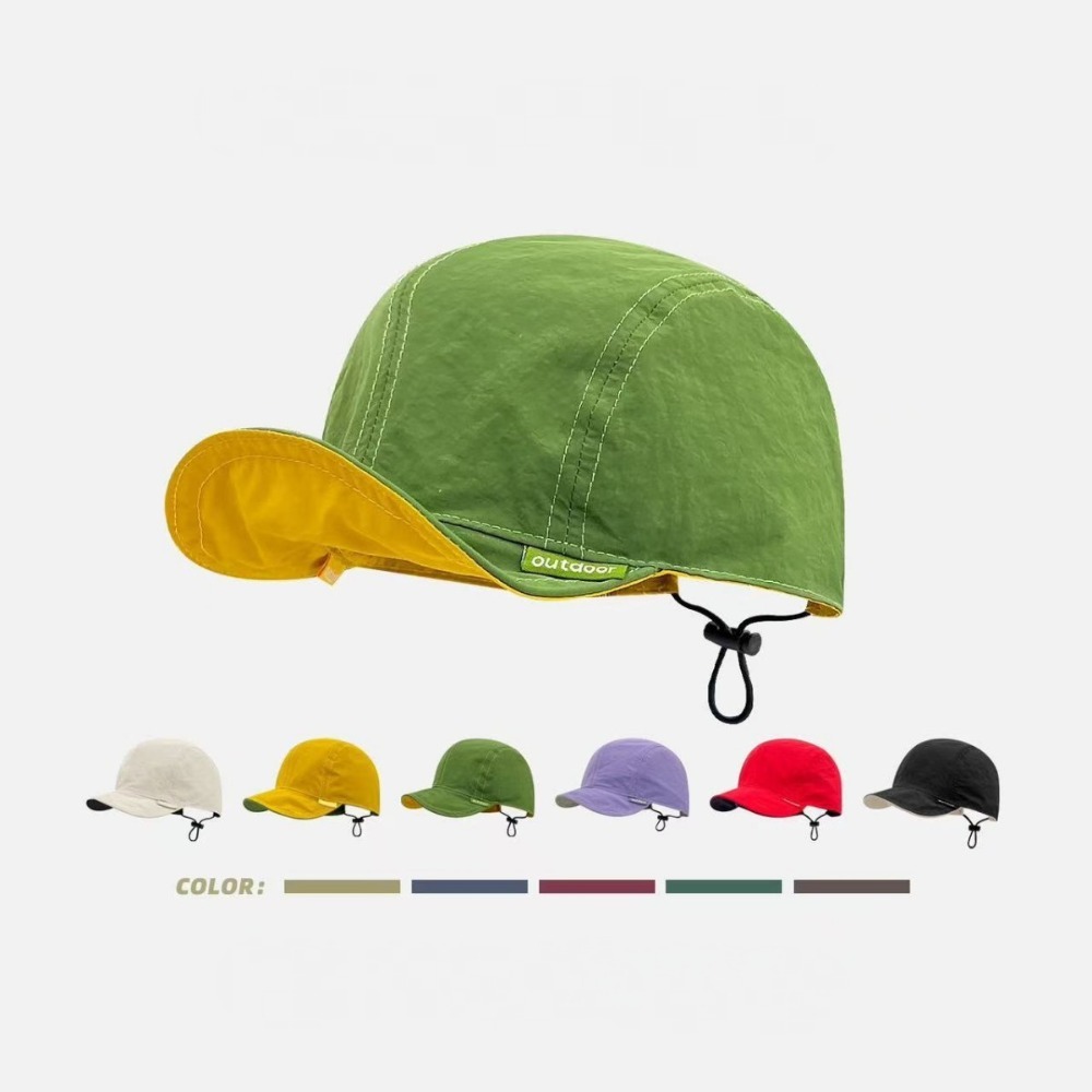 Outdoor Sport Hat Classic - Unisex mode letterborduurwerk korte rand pet