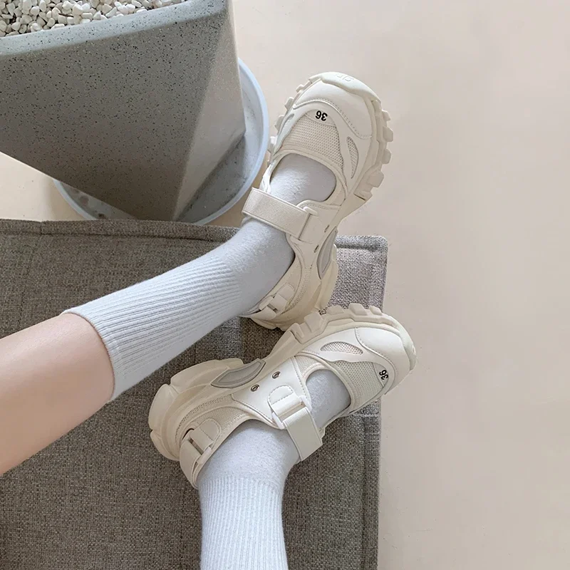 Outdoor Sport With Sticks - Vrouwen Sport Sandalen Wedge Hollow Out
