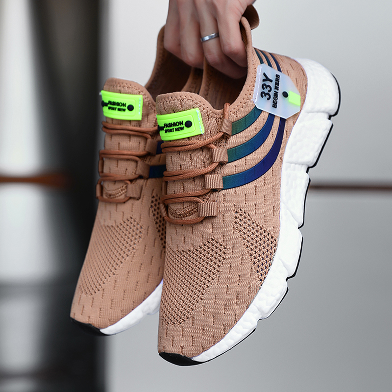 Outdoor Sport Lights - Mannen Casual Sneakers Zomer Ademende Sportschoenen