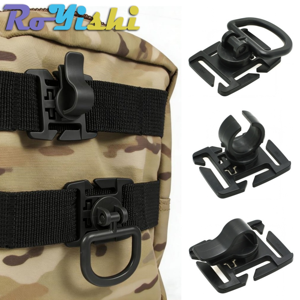 Outdoor Sport Lights - Draagbare 360 ° Draaibare rugzakhaak, lichtclip,