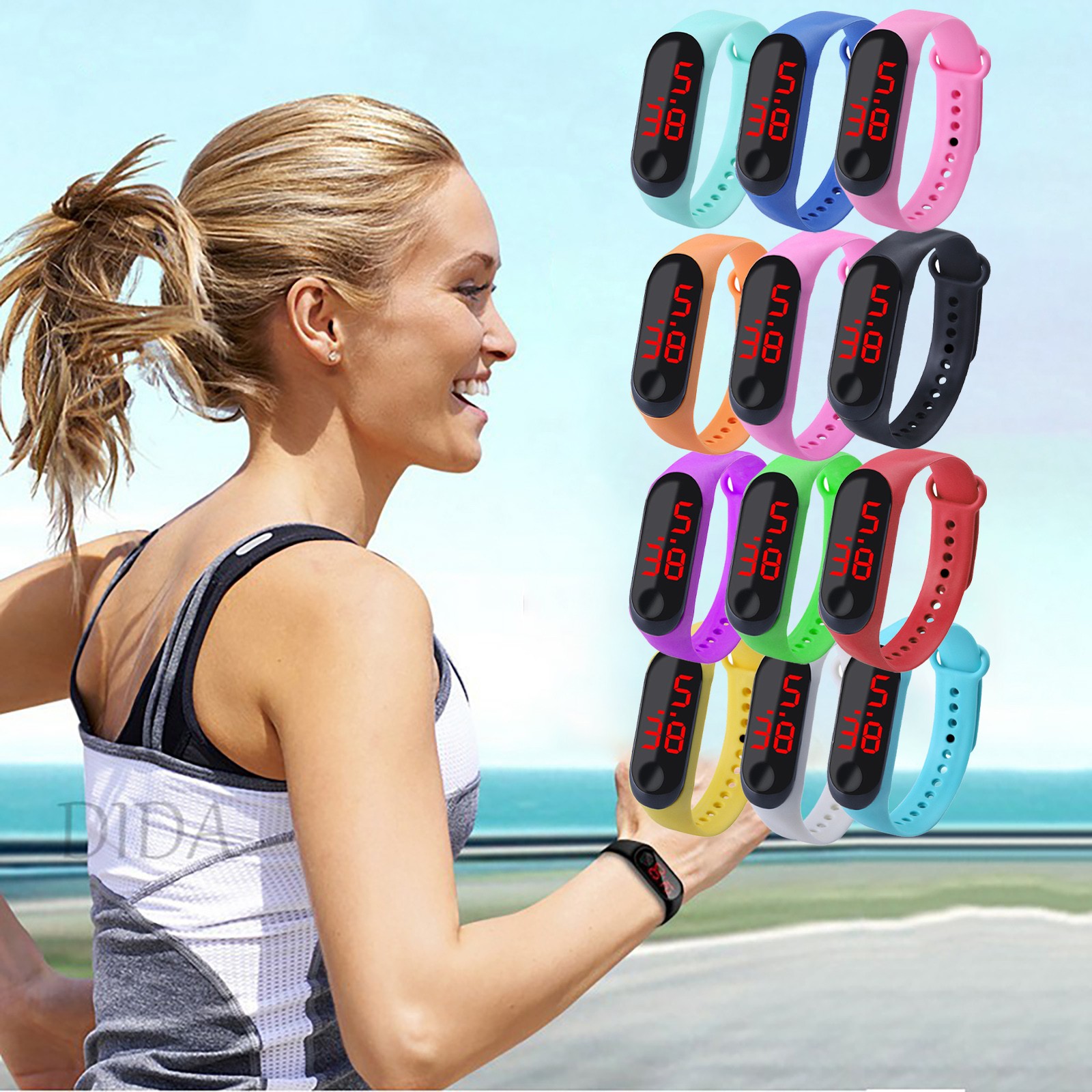 Outdoor Sport Watch - Sport Outdoor Armband Elektronisch horloge Sporthorloge