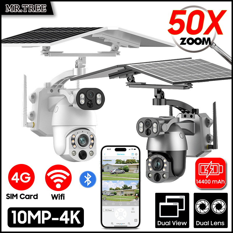 Outdoor Sport Camera - 4K 50X Optische Zoom Dual Lens