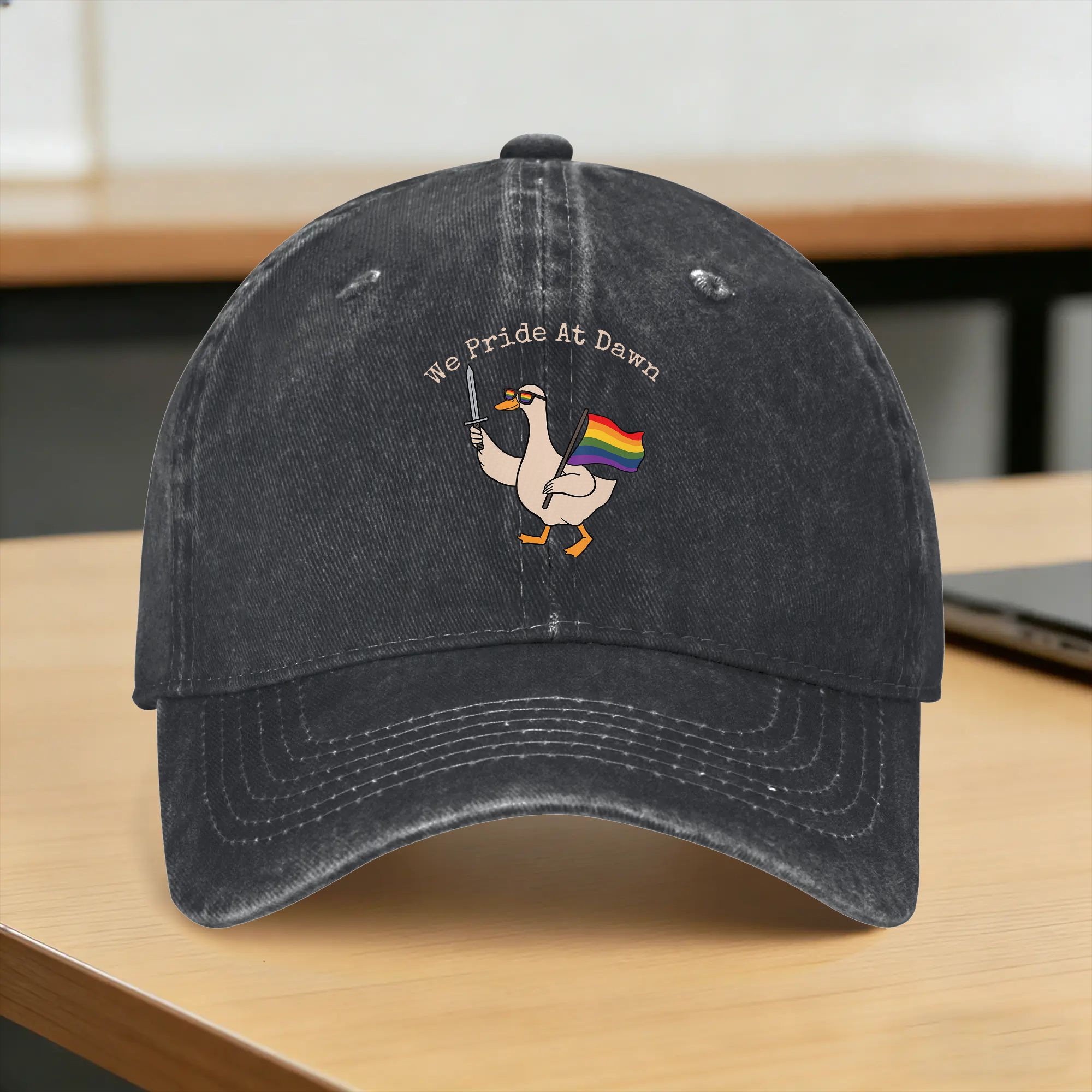 Outdoor Sport Hat Classic - Gewassen baseballpet We Pride At Dawn