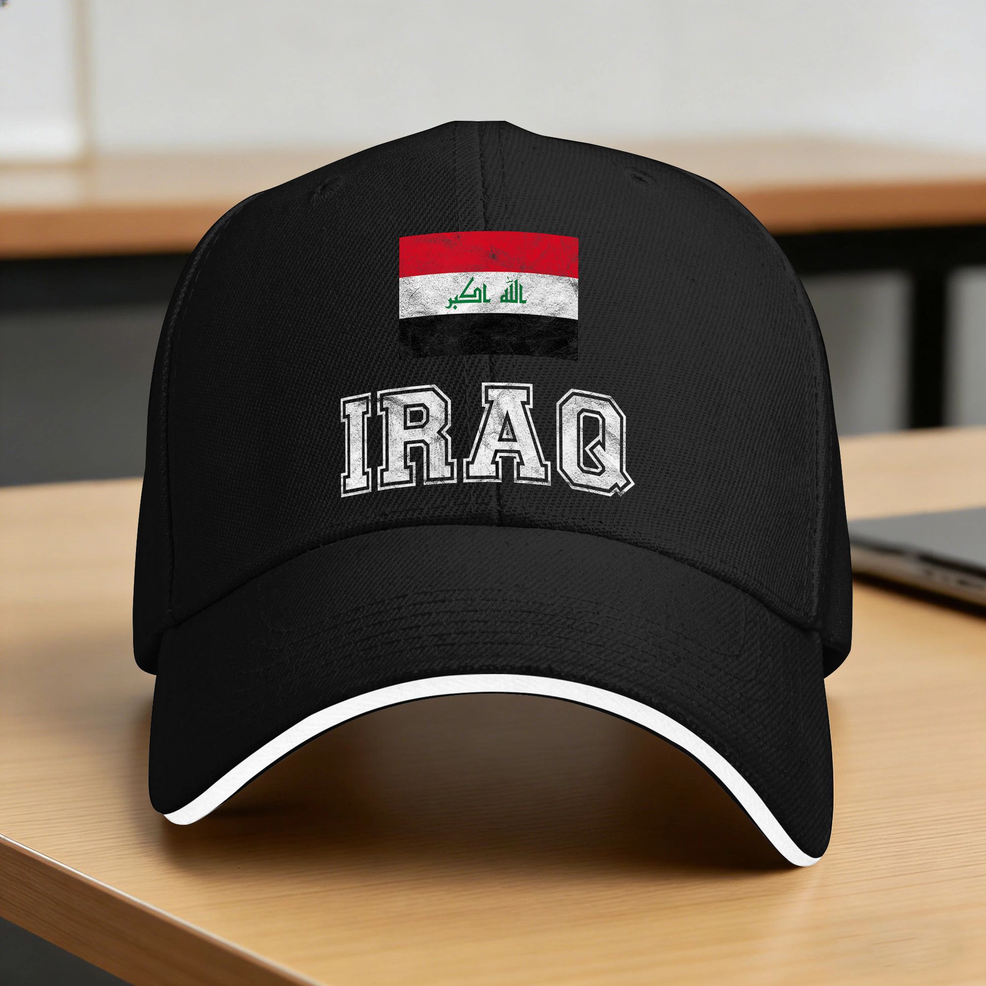 Outdoor Sport Hat Classic - Irak Vlag Baseball Cap Klassieke Unisex-Tieners