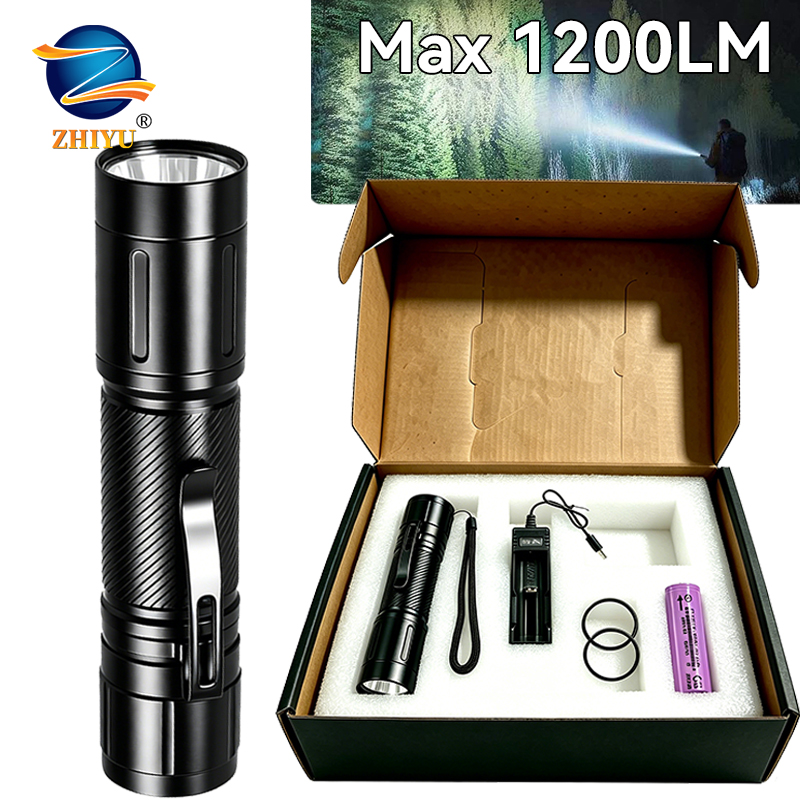 1200LM LED-zaklamp met vaste f - Outdoor Spotlight recensie en prijs