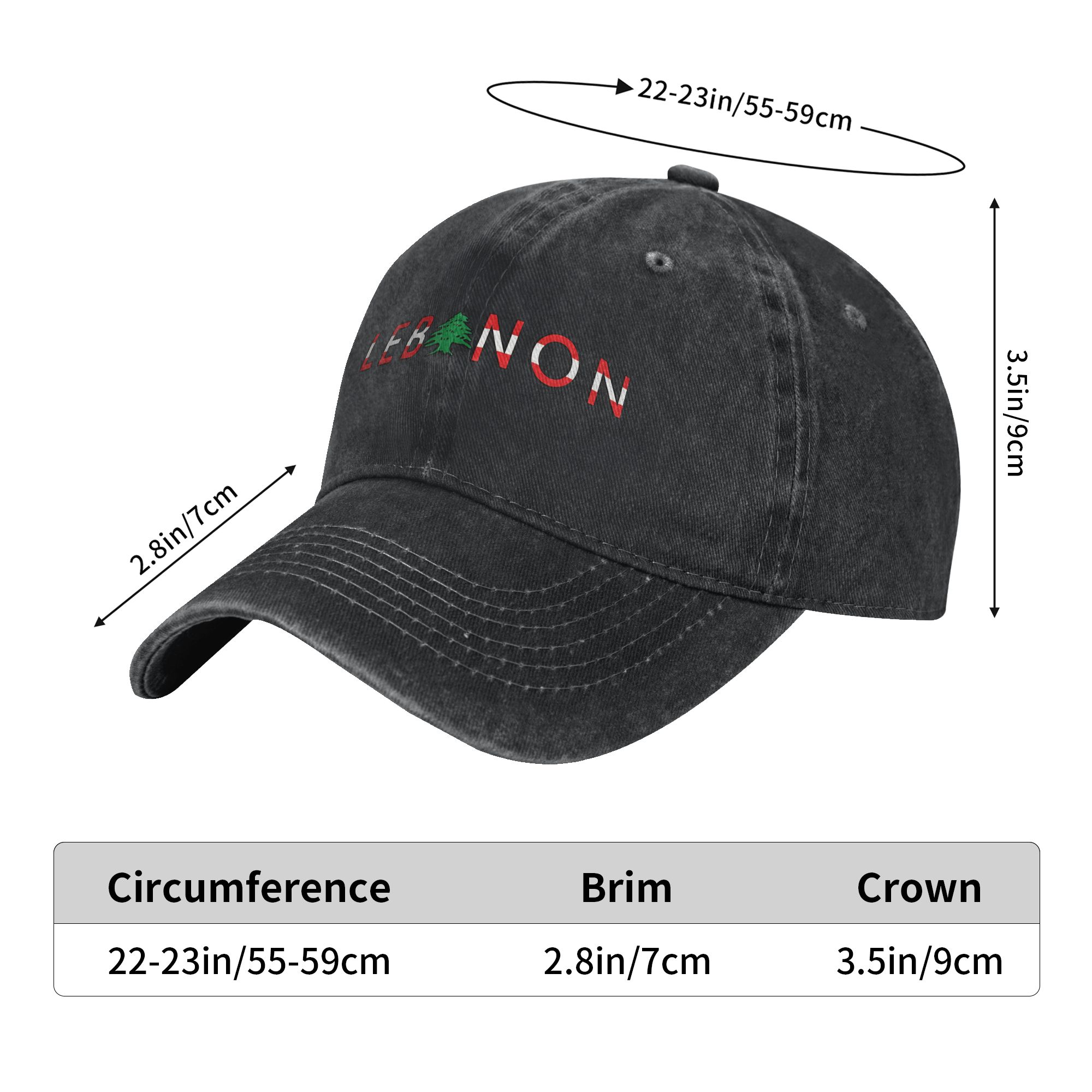 Zomer Libanon Vlag Baseball Ca - Outdoor Sport Hat Classic recensie en prijs