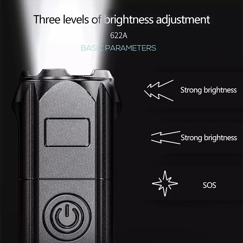 LED-campingzaklamp Zaklamp Kra - Outdoor Spotlight recensie en prijs