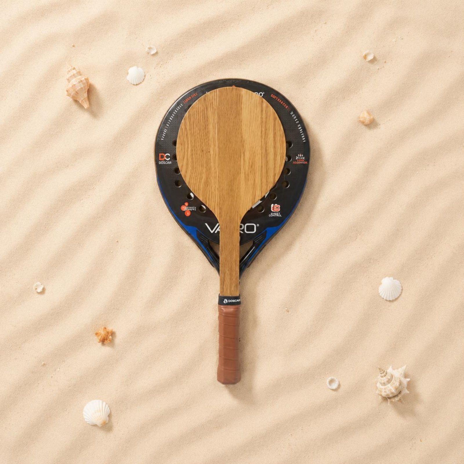 Houten strandtennisracket Stra - Outdoor Sport Games recensie en prijs