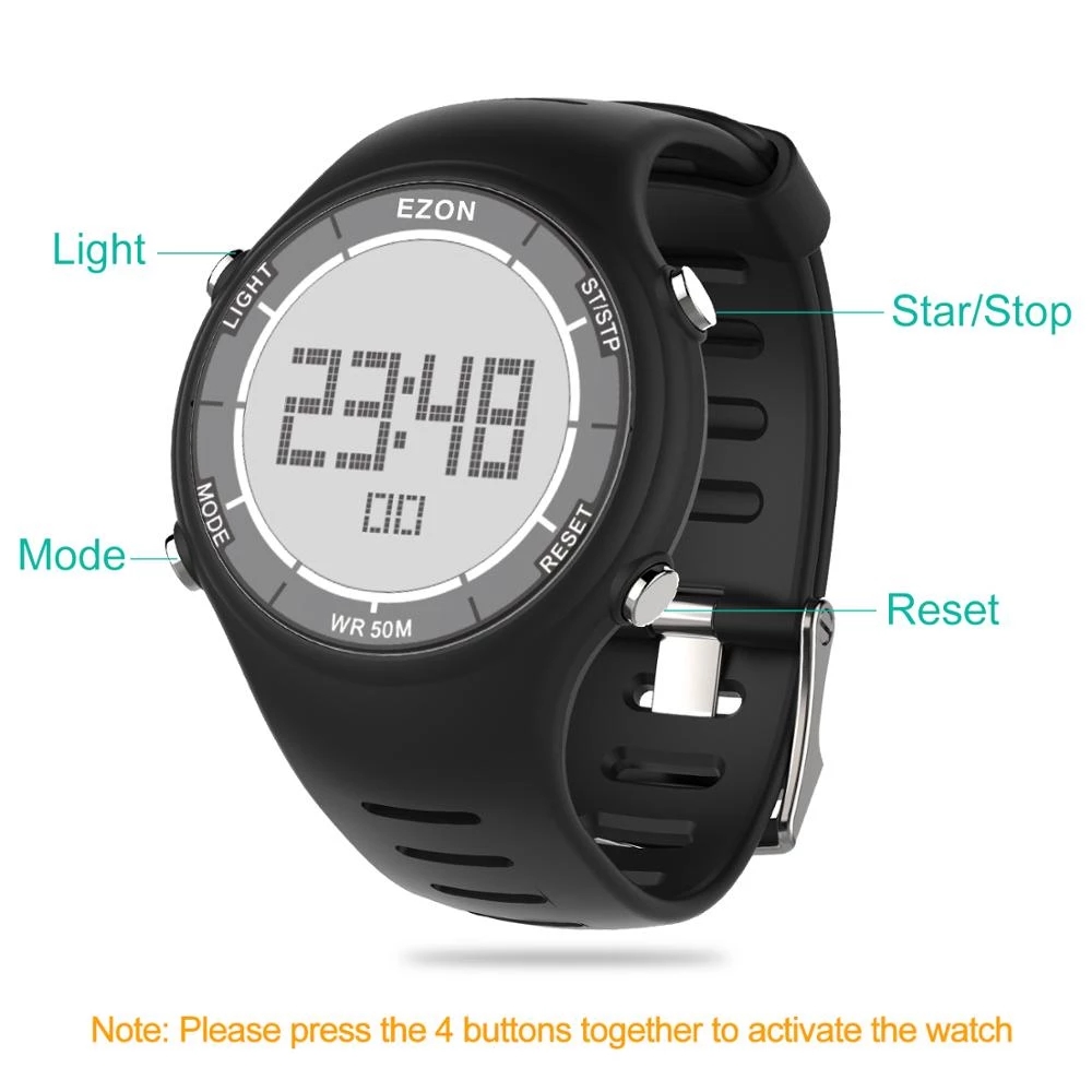 EZON Nieuwe Mode Vrouw Digital - Outdoor Sport Watch recensie en prijs