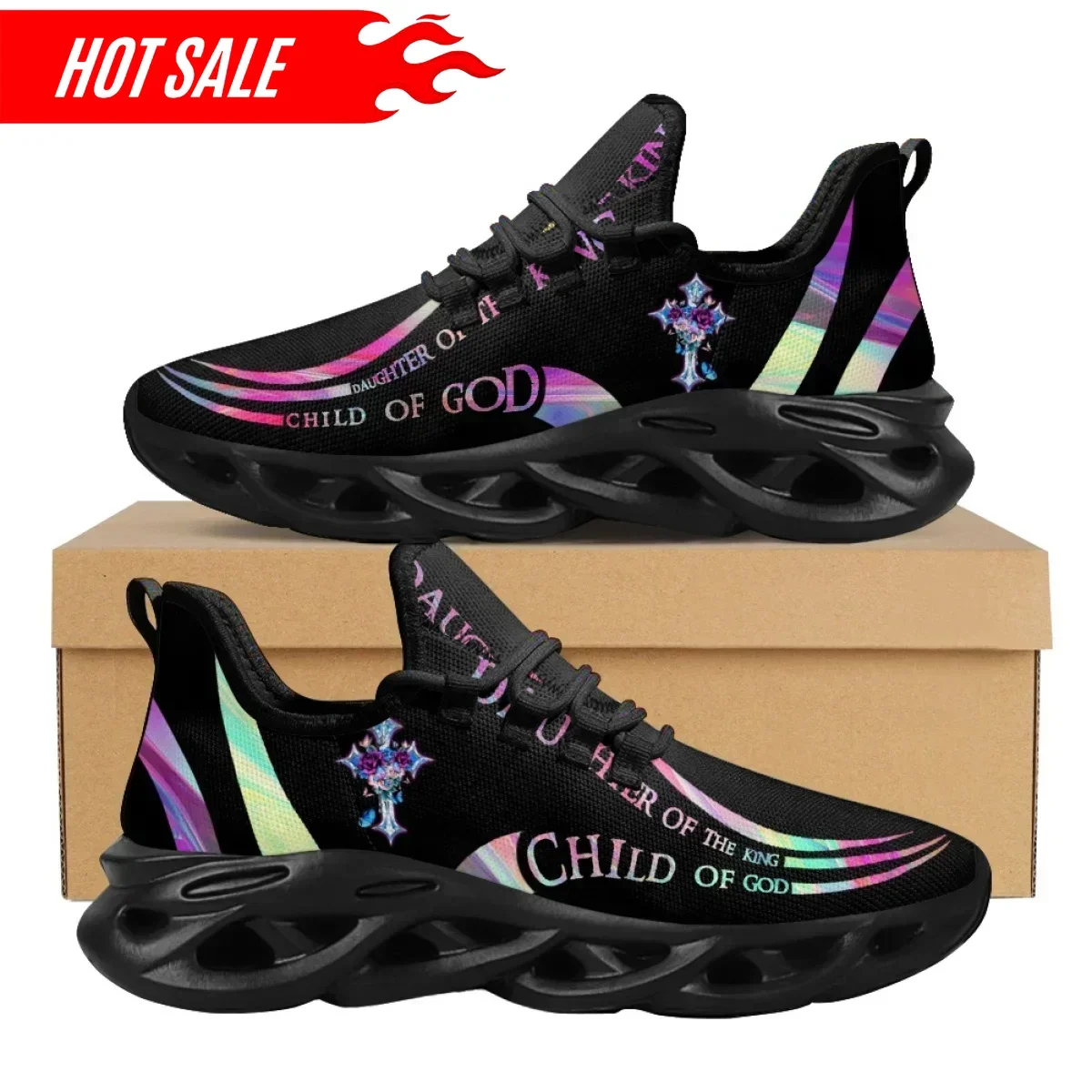 Hot Cross Christian God Print  - Outdoor Sport Lights recensie en prijs