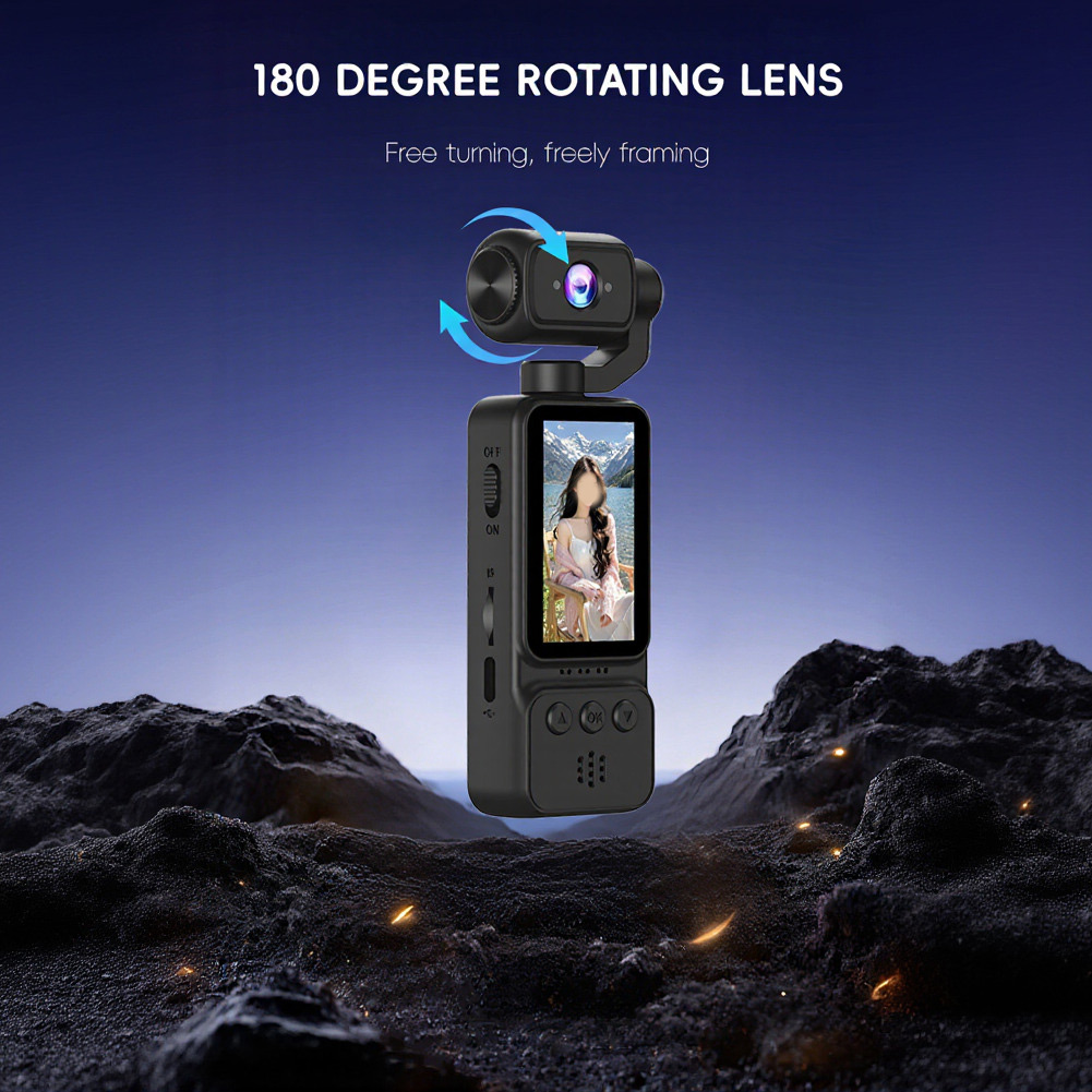 Handheld vlogcamera 4K WiFi HD - Outdoor Sport Camera recensie en prijs