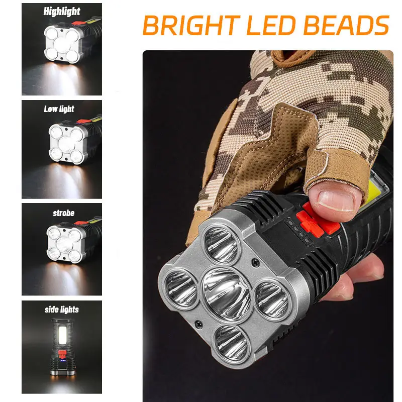 5 LED High Power Led-zaklampen - Outdoor Spotlight recensie en prijs