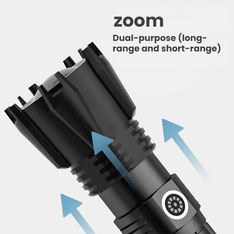Krachtige P90 LED-zaklamp TYPE - Outdoor Spotlight recensie en prijs