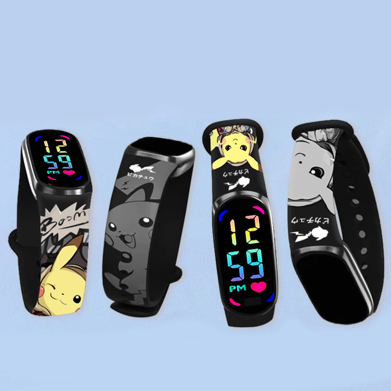 Pikachu LED-kinderhorloge Wate - Outdoor Sport Watch recensie en prijs