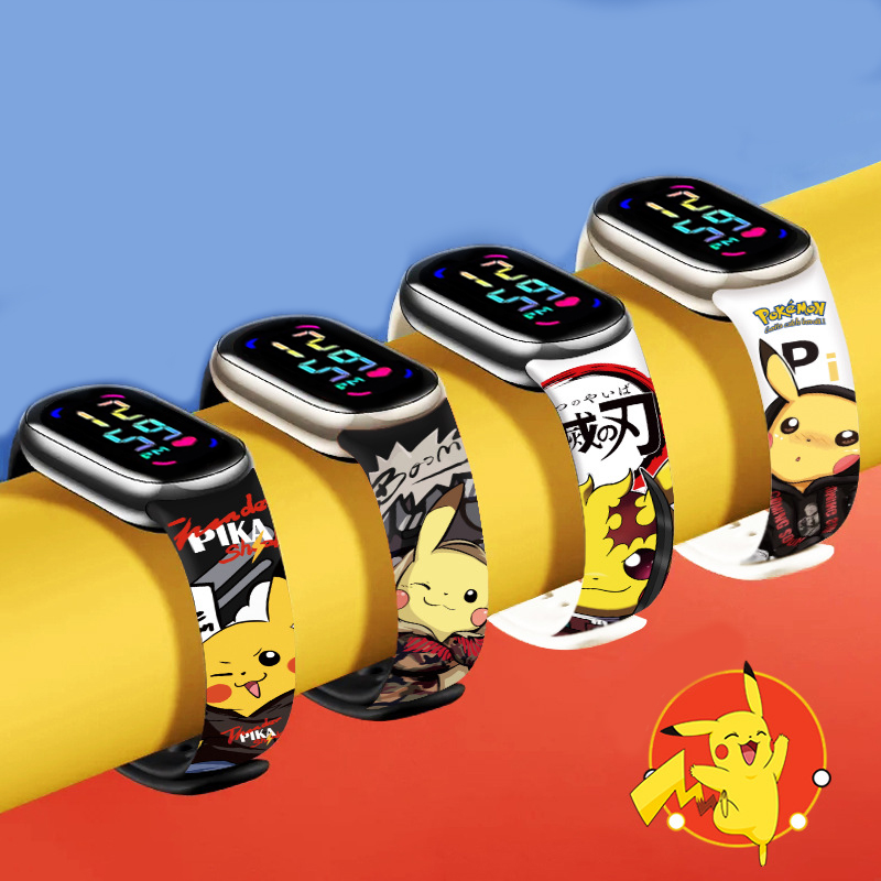 Pikachu LED-kinderhorloge Wate - Outdoor Sport Watch recensie en prijs