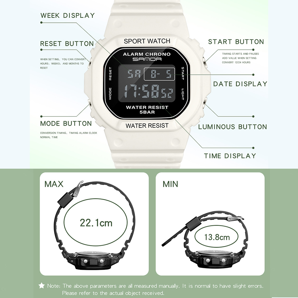 Sanda Luxe Dames Sporthorloge  - Outdoor Sport Watch recensie en prijs