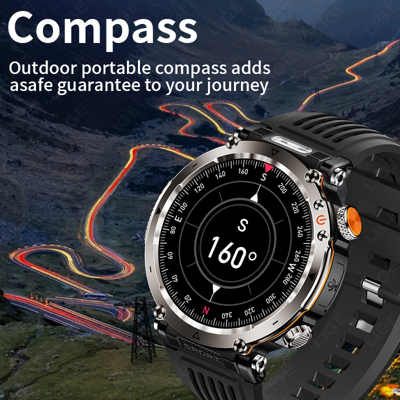 Nieuwe militaire outdoor smart - Outdoor Sport Watch recensie en prijs