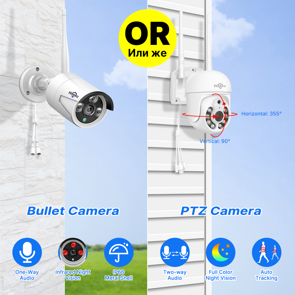 Hiseeu 5MP WiFi CCTV Camera Be - Outdoor Sport Camera recensie en prijs
