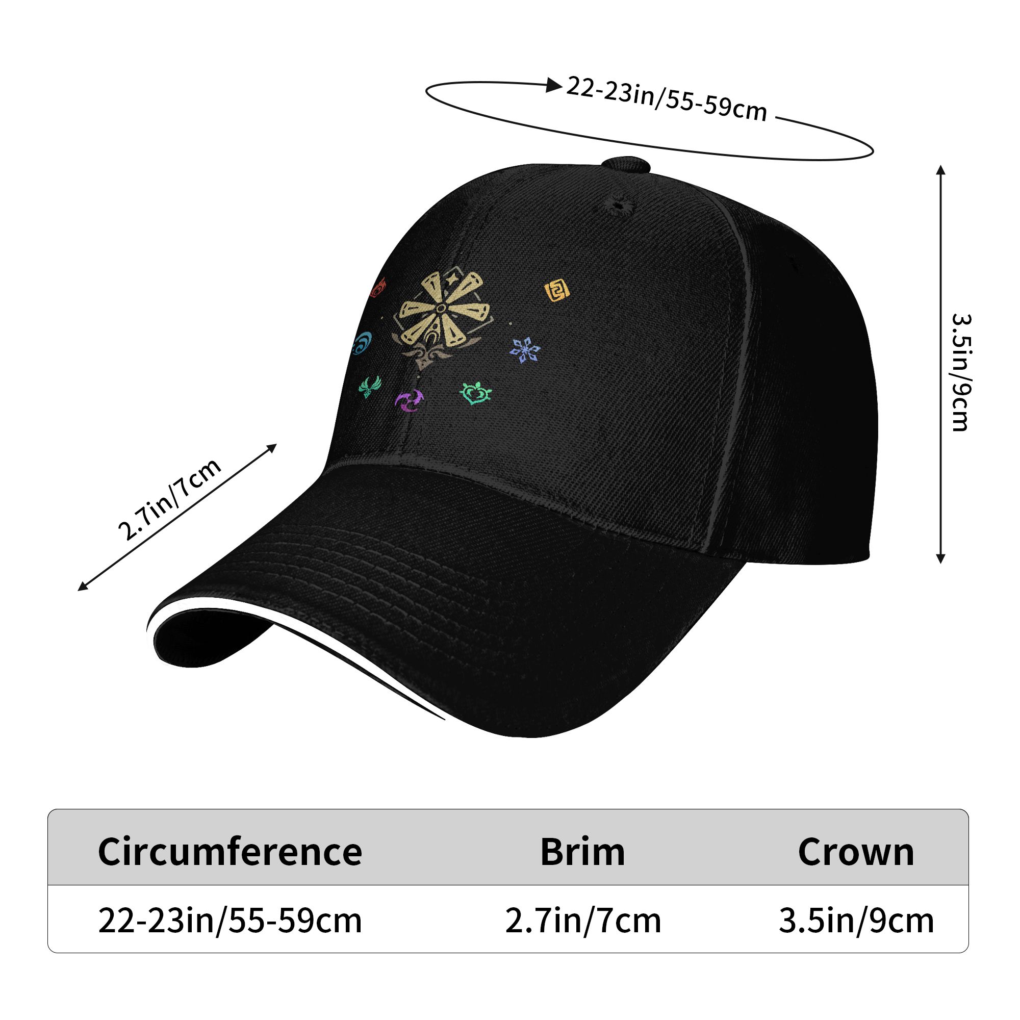 Genshin Impact Elements Impact - Outdoor Sport Hat Classic recensie en prijs
