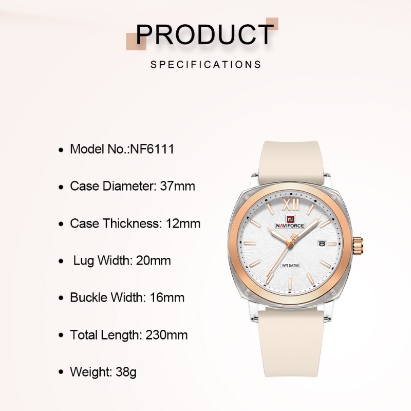 NAVIFORCE Minimalistische stij - Outdoor Sport Watch recensie en prijs