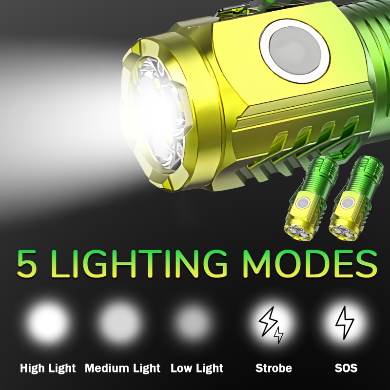 Mini 3LED-zaklamp met penclip, - Outdoor Spotlight recensie en prijs